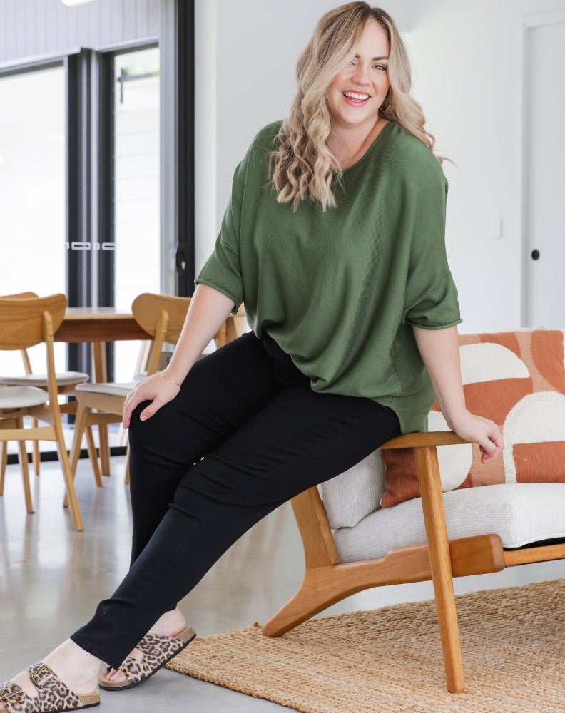 Miranda | Soft Drape Batwing Knit