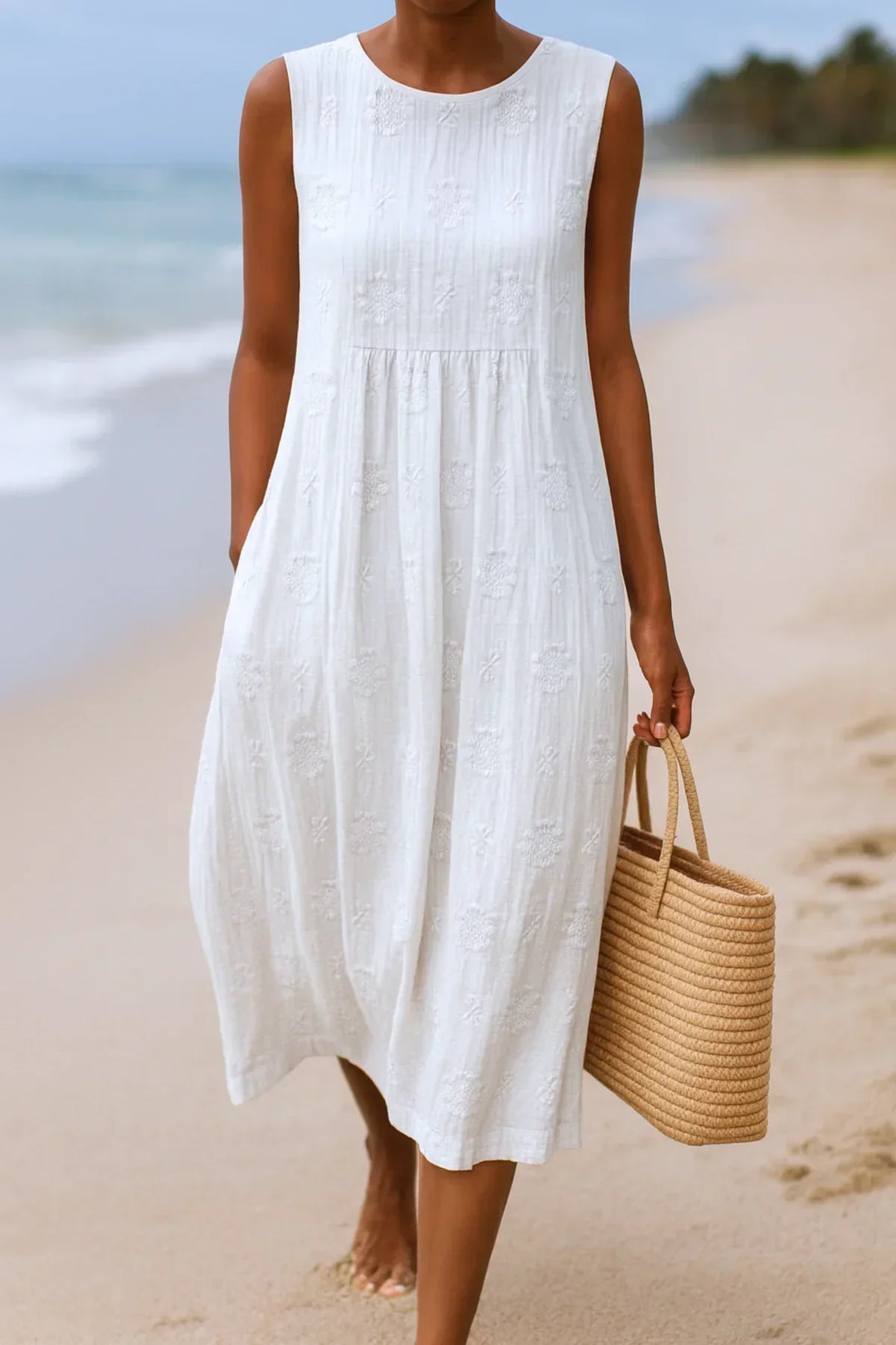 Yvette | Embroidered Summer Dress