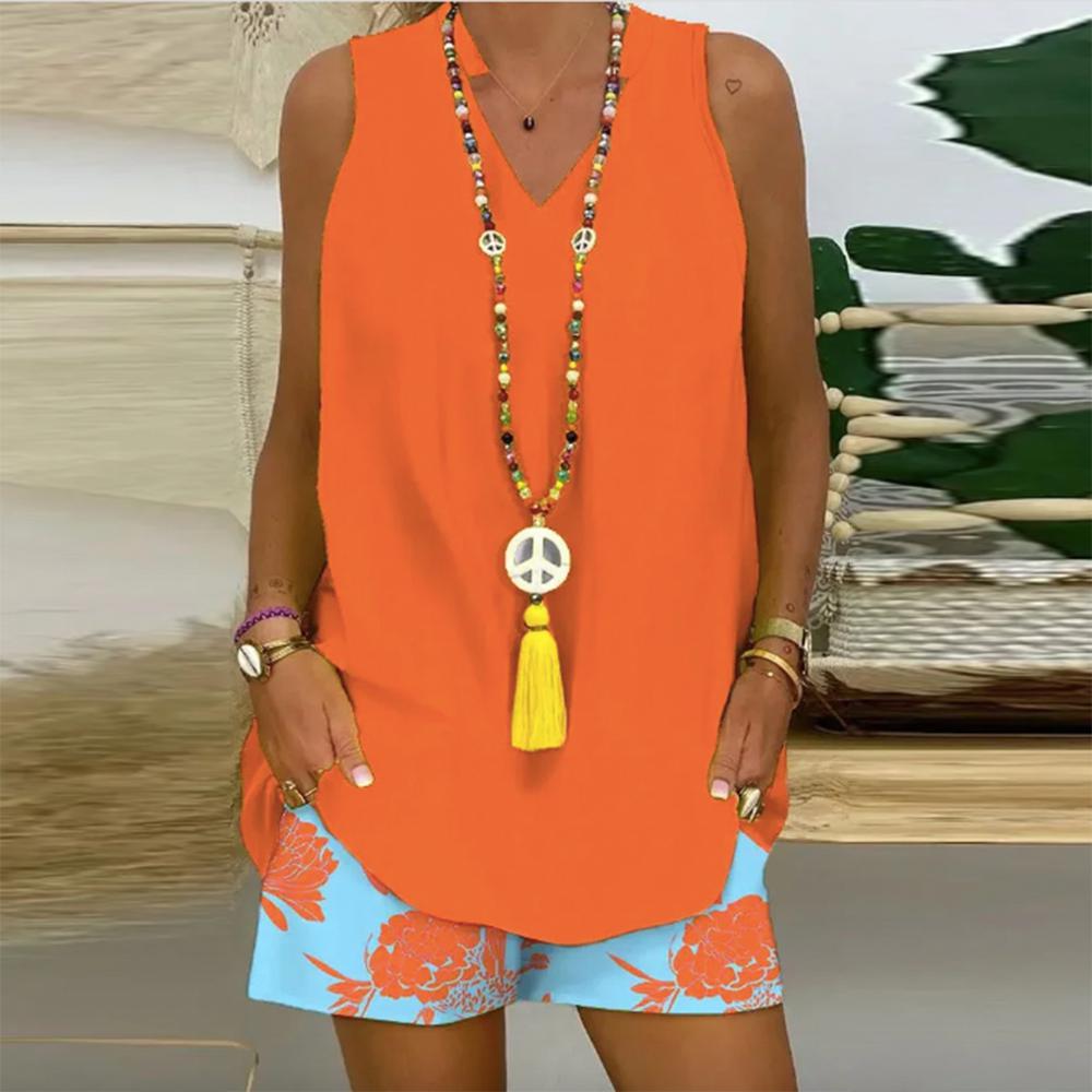 Grina | Vibrant Chic Two-Piece Set