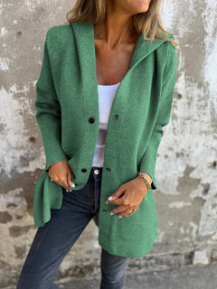 Elissa | Buttoned Hooded Jacket