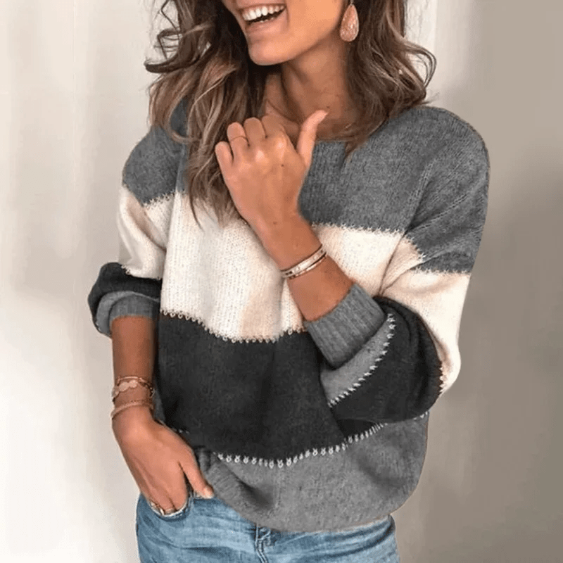 Sian | Elegant Long-Sleeve Sweater