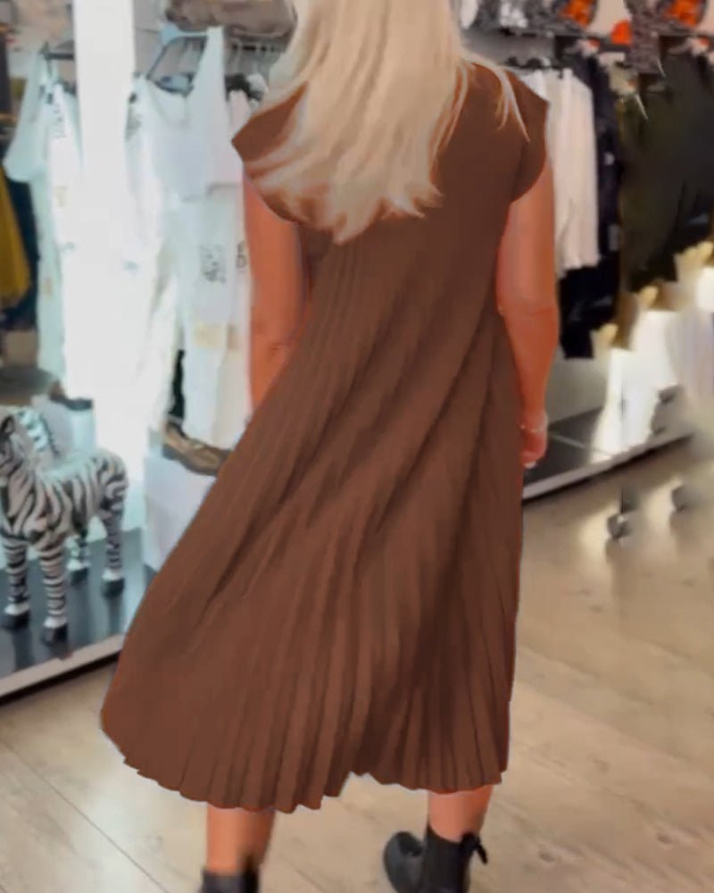 Ondine | Pleated Chic Dress