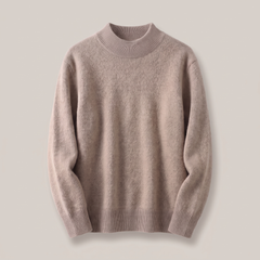 Jenifer | Mock Neck Cashmere Sweater