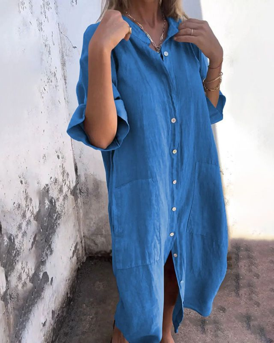 Ithel | Graceful Shirt Dress