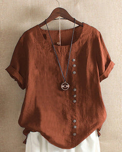 Emma | Breezy High-Low Summer Tee