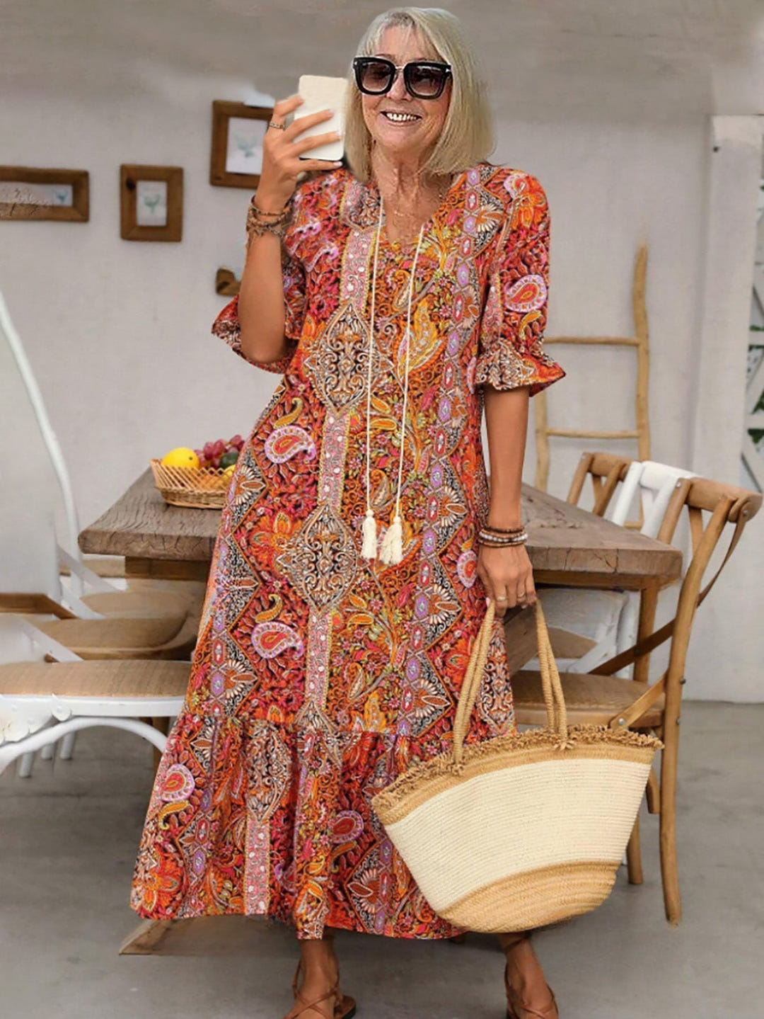 Roslyn | Boho Grace Dress