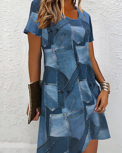 Querida | Chic Printed Dress