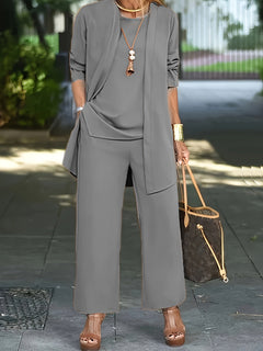 Zneta | Tailored Luxe Three-Piece Set