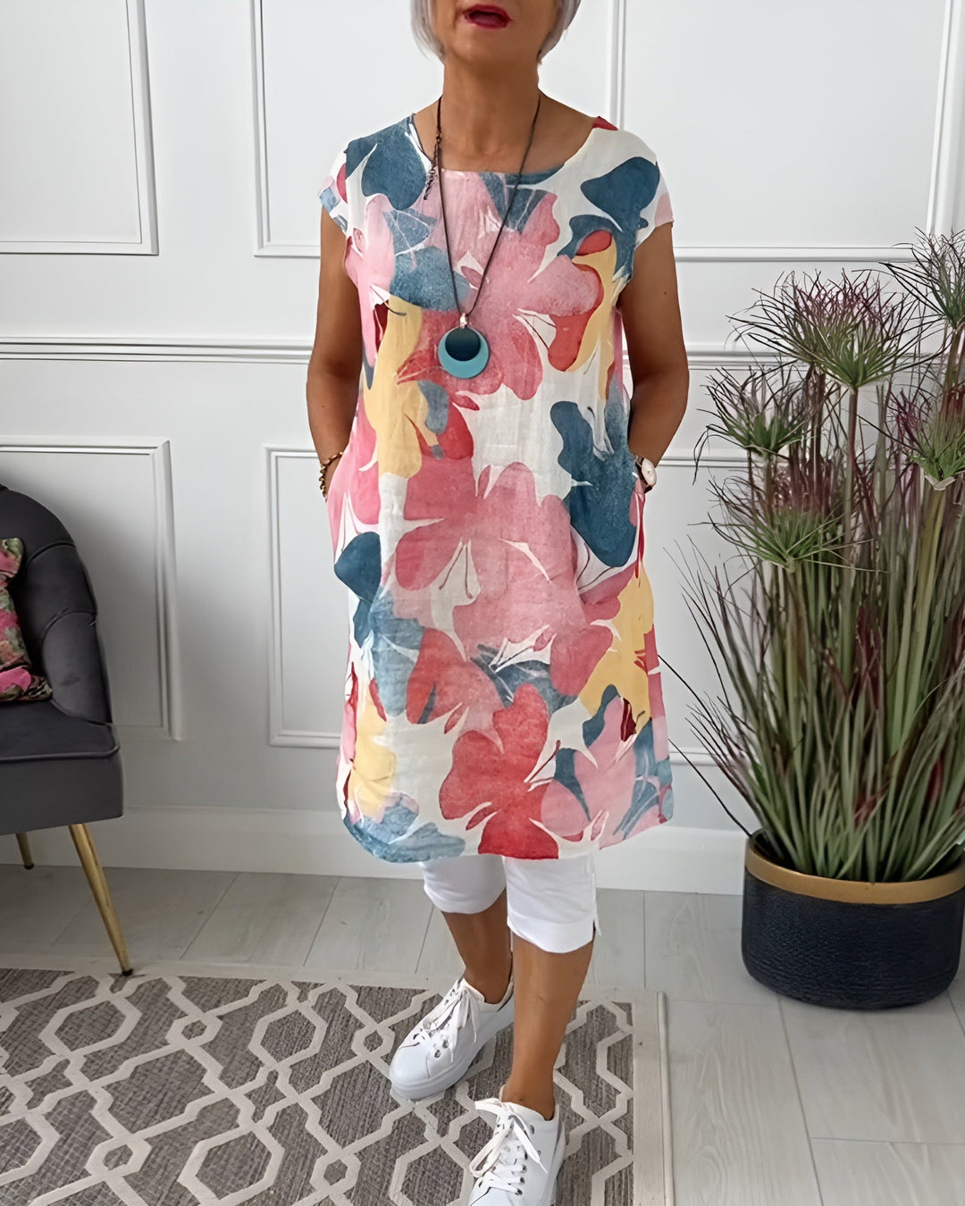 Jemima | Floral Blouse Effortless Elegance