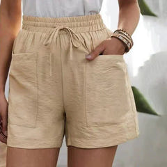 Cissie | Effortless Linen Blend Shorts