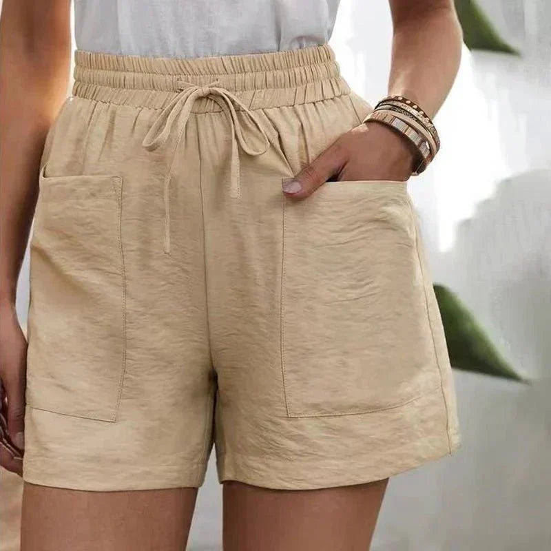 Cissie | Effortless Linen Blend Shorts