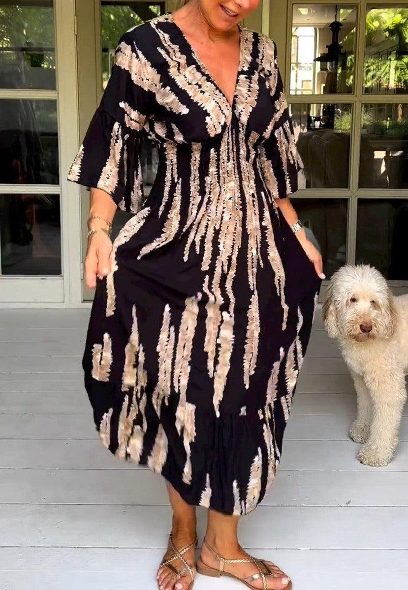 Tina | Timeless Print Maxi