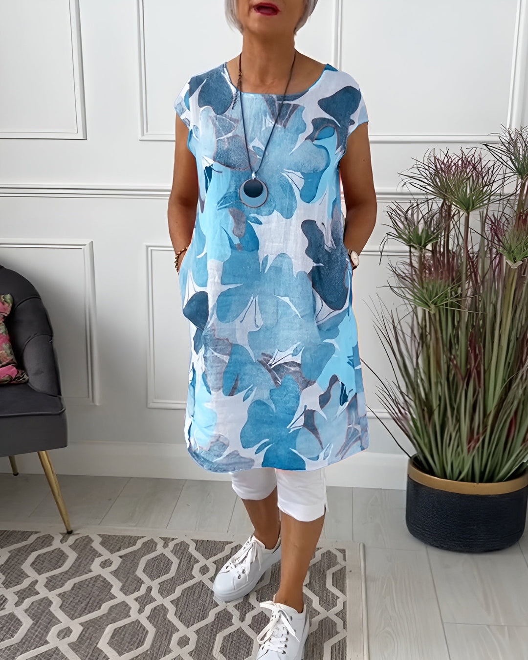 Jemima | Floral Blouse Effortless Elegance