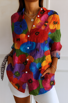 Sophie | Vibrant Pattern Blouse