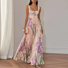 Gretta | Maxi A-Line Floral Dress