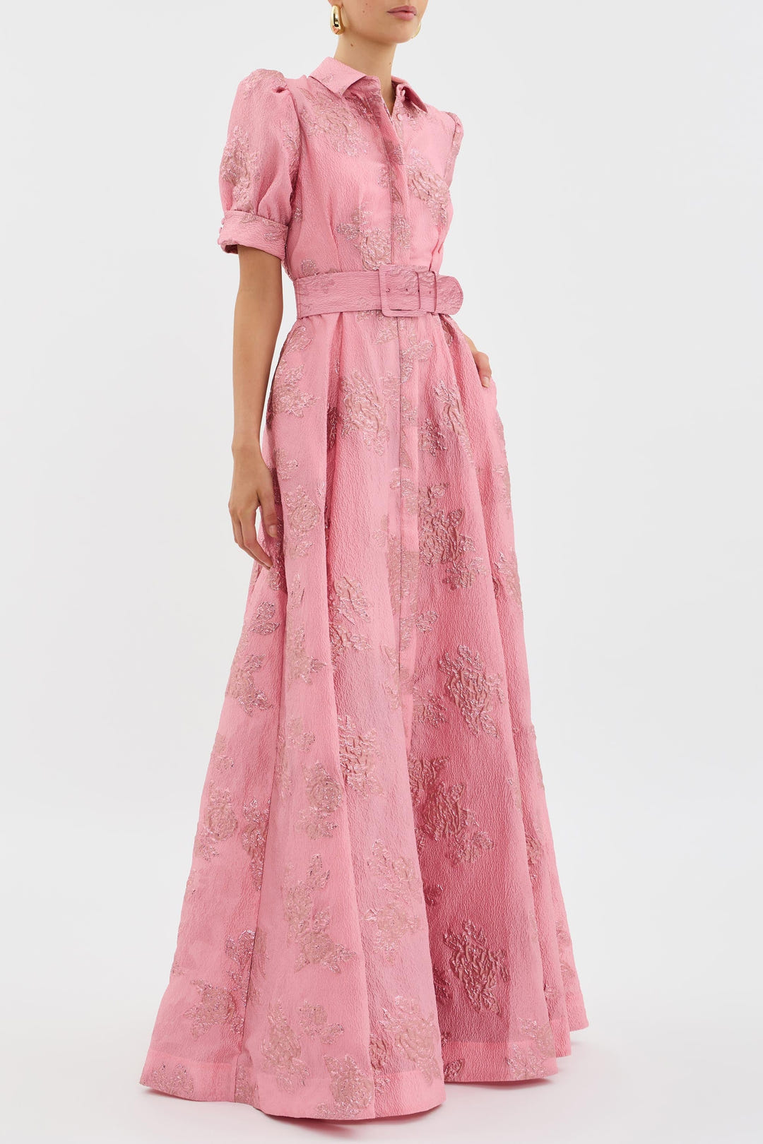 Vannie | Short Dress with Puff Sleeves