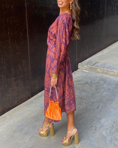 Vic | Floral Midi Dress
