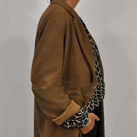 Eirian | Graceful Patterned Long-Sleeve Blouse