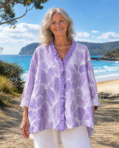 Tabitha in Lilac Petal on Bruny Island