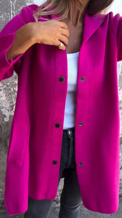Elissa | Buttoned Hooded Jacket