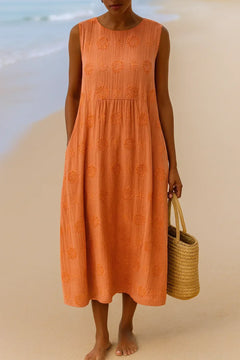 Yvette | Embroidered Summer Dress