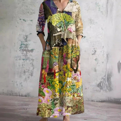Isla-Rose | Floral Summer Midi Dress