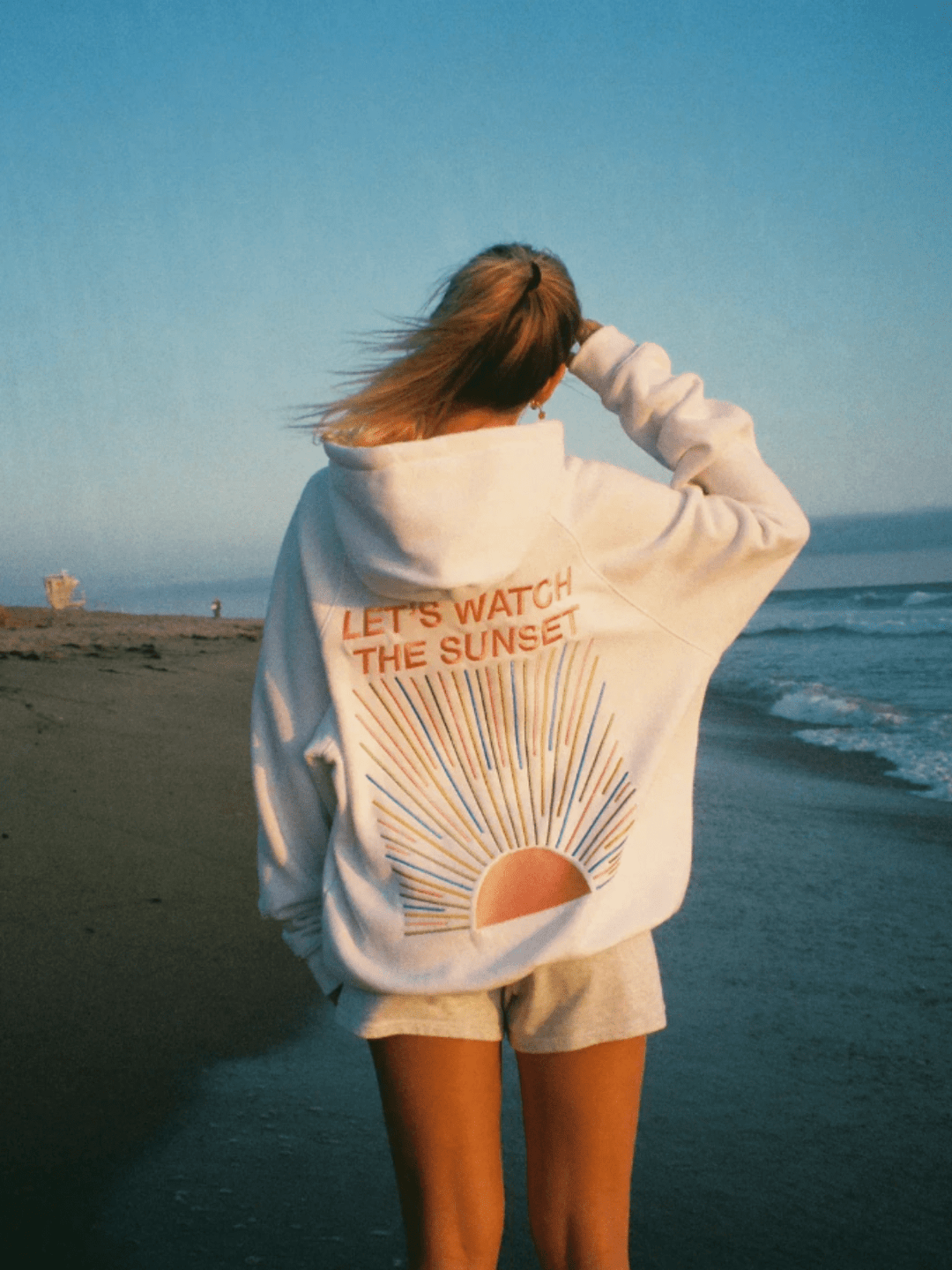 Ruby | Serene Sunset Hoodie