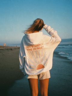 Ruby | Serene Sunset Hoodie