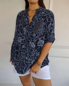 Brenna | Elegant Bloom Blouse