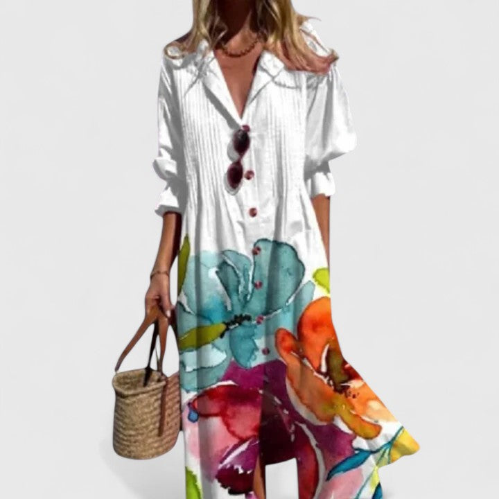 Anya | Boho Maxi Dress