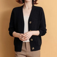 Monique | Soft Knit V-Neck Sweater
