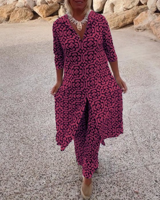 Yarrow | Horizon Geometric Two-Piece Set
