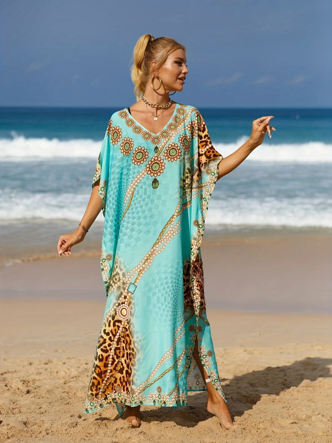 Katie | Radiant Beach Kaftan