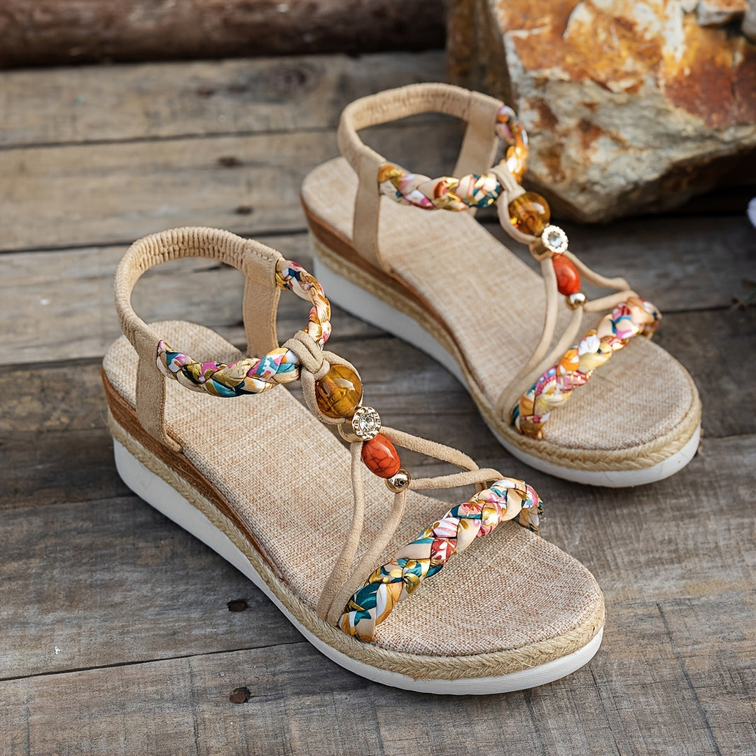 Mina | Boho Woven Sandals