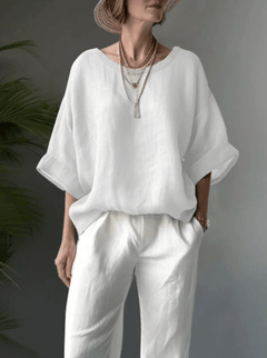 Kerry | Relaxed Cotton Blouse