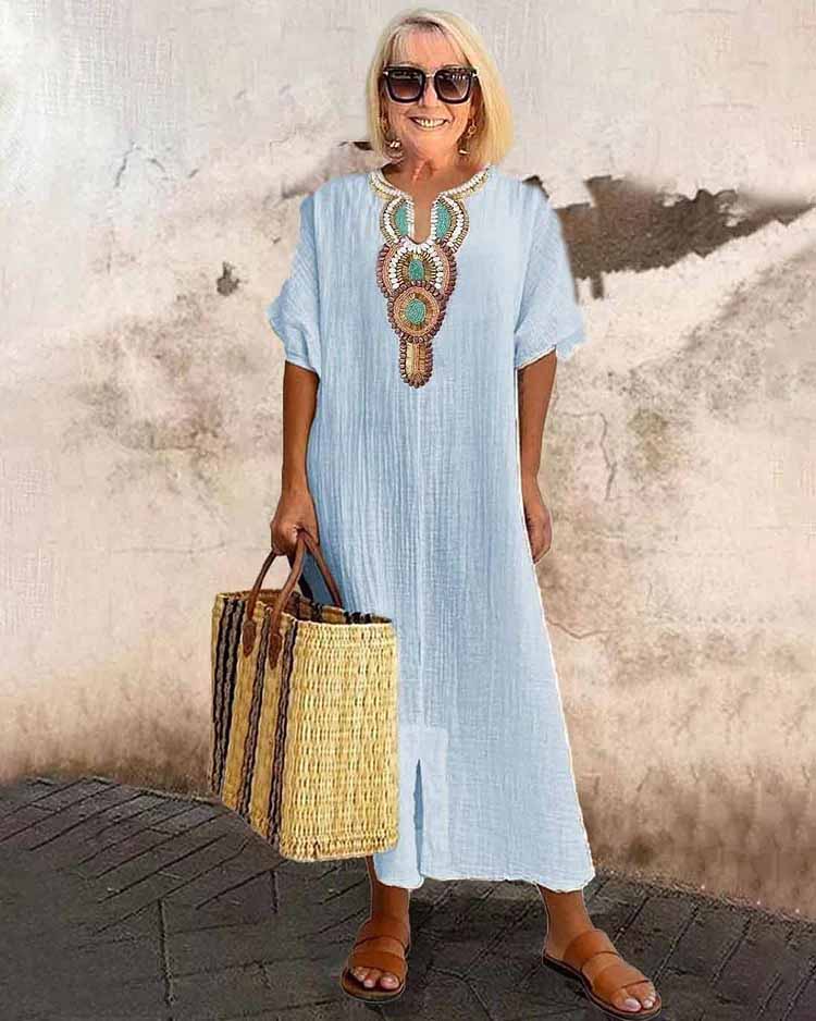 Elke | Embroidered Beauty Dress