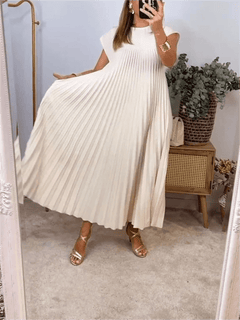 Fern | Pleated Maxi Dress