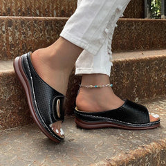 Idora | Classic Urban Wedge Sandals