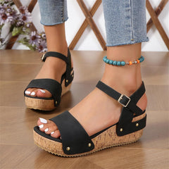 Ddora | Elegant Wedge Sandals