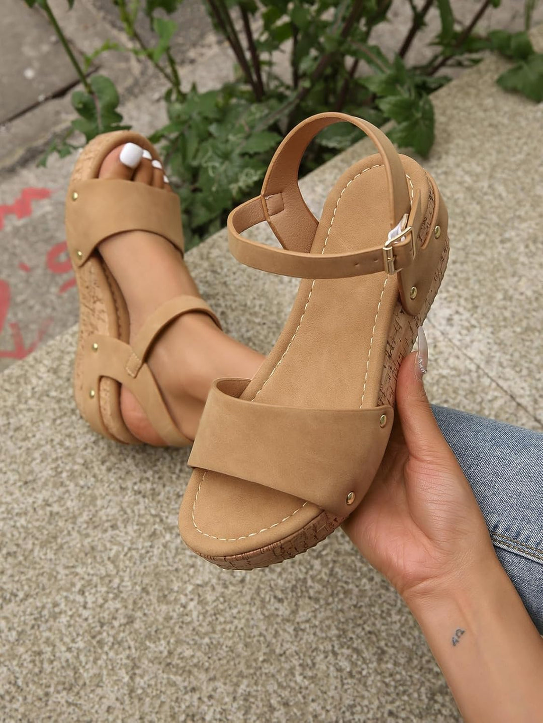 Ddora | Elegant Wedge Sandals