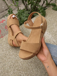Ddora | Elegant Wedge Sandals