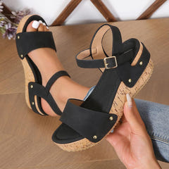 Ddora | Elegant Wedge Sandals