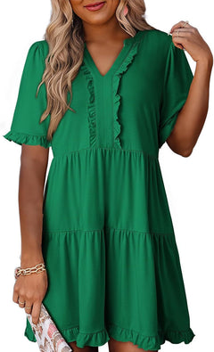 Viveka | Flowy A-Line Dress