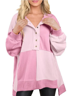 Elin | Plus Size Colourblock Sweatshirt