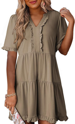 Viveka | Flowy A-Line Dress