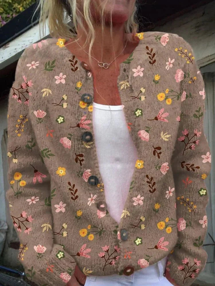 Morag | Luxe Floral Cardigan
