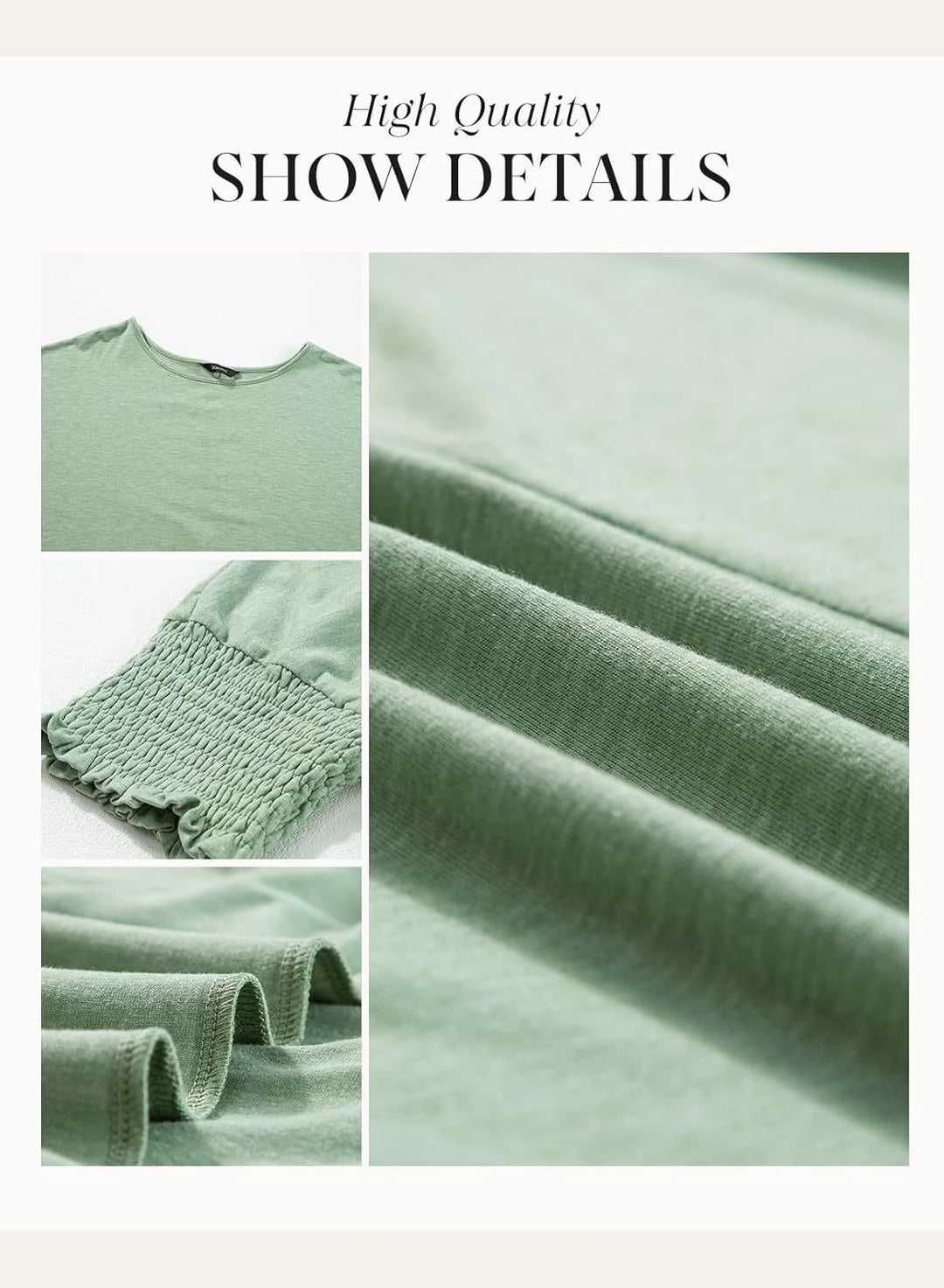 Ellen | Classic Crewneck Blouse