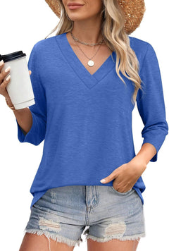 Briallen | Relaxed V-Neck Blouse