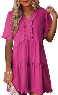 Viveka | Flowy A-Line Dress