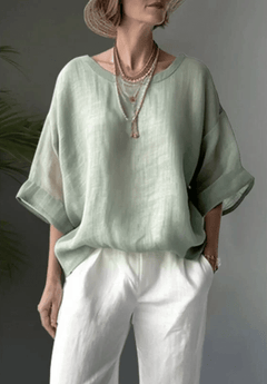 Kerry | Relaxed Cotton Blouse